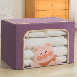 JILAIYAO | Foldable Steel Frame Clothes Storage Box Large Capacity