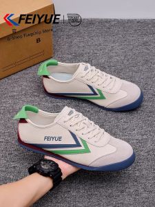 Feiyue | Breathable Thin Sole Leather Mens Shoes