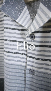 Nyonya Piyama Set Katun Pria Classic (Elio)