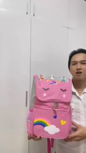 Balo chống gù Phản quang hình Ngựa Pony  Kỳ Lân Shalla