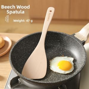 CAROTE | Non-stick Suitable Wooden Cooking Spatula