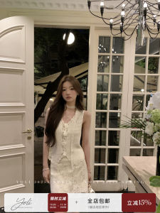 Ultra-Thin Knitted Sash Vest Women Summer Elegance Simple Strap Top Korean Style Commute Print Loose Fit V-Neck Regular Sleeveless