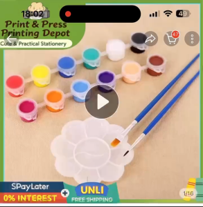 Acrylic paint set oil-based watercolor paint watercolor pigments DIY wall painting and art suppli