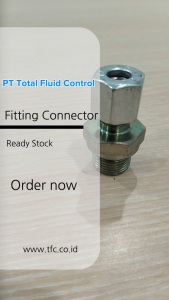 Fitting Connector  GE08LR3/8CF