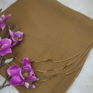 Tudung Raya Bawal Curve Bidang 50 Cotton Voile/ mudah bentuk/awning on point/kain sejuk/tudung Raya/tudung borong