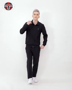 Bộ Thể Thao Nam An Thắng Quần Xuông Cao Cấp S5104.Set Bộ Thể Thao Kéo khóa.