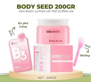 BODY MẦM SICA WHITE TẶNG KÈM PHỦ TRẮNG