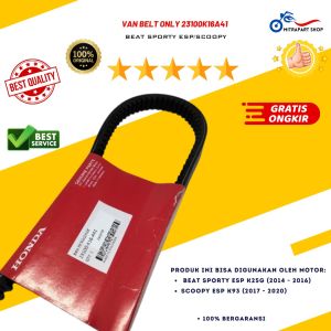 Van Belt Only 23100-K16-A41 BeAT Sporty eSP/Scoopy