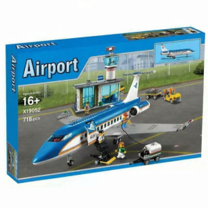 LELE BROTHER | Educational Airport Terminal Building Blocks Toys