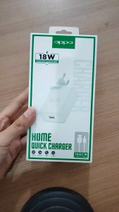 Oppo Realme 18W Travel Charger Oppo Realme 18WATT Type C Usb Charger Oppo Realme VOOC Charger OPPO Fast Charging Ori OP92KAEH