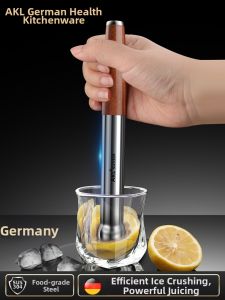 AKL | Ice Crushing Solid 304 Stainless Steel Juice Masher