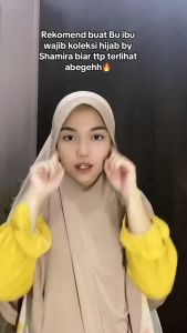 Jilbab Instan Jersey Jumbo I Hijab Innara Jumbo Jersey Premium I Khimar Jersey Syari Jumbo Menyerap Keringat