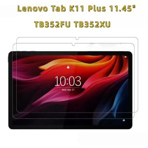 2PCS Tempered Glass Tablet Screen Protector For Lenovo Tab K11 Plus 11.45 Inch 2024 TB352FU TB352XU Anti-scratch Protective Film