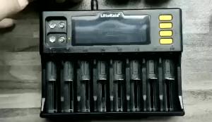 LiitoKala Lii-S8 18650 Battery charger 8-Slot Auto-Polarity Detect For 26650 21700 14500 10440 16340 1.2V 3.7V battery
