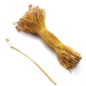 100pcs/lot Clothing Hang Tag Loop Pins Rope 11.5-12cm Tag Labels Cords String Price Hanging Tablet For Garment Accessories