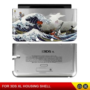 NEW Limited Edition Replacement For 3DS XL LL Top Back Cover Game Console For 3DSXL Front Back Faceplate Housing Shell Case