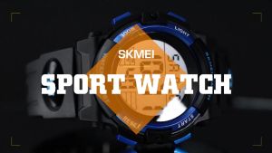 SKMEI เด็กนาฬิกากีฬานาฬิกากันน้ำดิจิตอลชายหญิงจอแสดงผล LED ปลุกเด็กสบายๆวันที่นาฬิกาข้อมือ1266