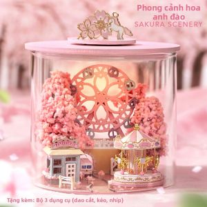 Đồ Chơi Mô Hình 3D Tự Lắp Ráp DIY Sáng Tạo