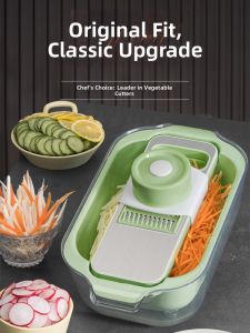 KEOUKE | Stainless Steel Fingertip Protection Vegetable Slicer