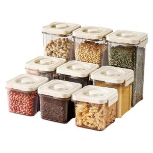 PAKCHOICE | Vacuum Press-type Food-grade Storage Jar for Grains and Snacks