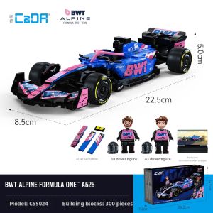CaDA | Assembly Building Block Model F1 Formula Racing Car