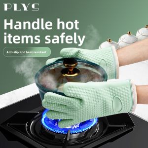 plys | Heat Resistant Thickened Silicone Oven Glove
