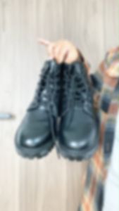 Size 35-40 Boots Mens Versatile British Style Retro Mid Top Casual Flat Shoes Leather Boots