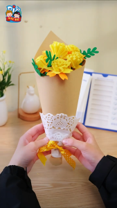 ใหม่!! DIY ช่อดอกไม้ (4แบบ) ประดิษฐ์ดอกไม้ วาเลนไทน์ ของขวัญ ช่อดอกไม้ ทำดอกไม้