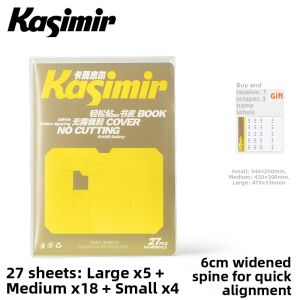 Kasimir | Self-adhesive Waterproof Transparent Frosted Thick Book Covers