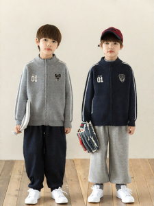 American Retro Casual School Knit Sweater