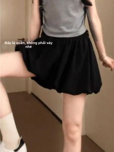 Quần Chân Váy Dáng Suông Cao Waisted