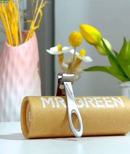 🇩🇪GERMANY IMPORTS🇩🇪 Mr Green Stainless Steel Nail Clipper (Made of recycled materials)