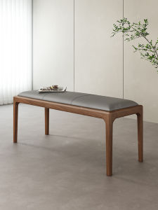 Nordic Style Solid Wood Bench Modern Simple Dining Chair Home Use Restaurant Long Table Bench Bedside Shoe Changing Bench