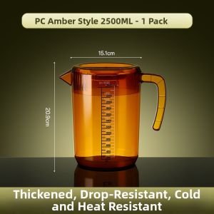 ZHAIXIAOER | Heat-resistant Food-grade Home-use Transparent Plastic Pitcher