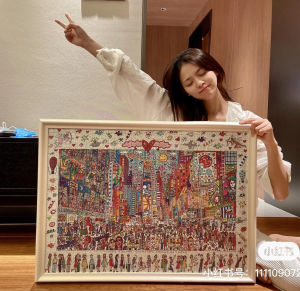 ทัวร์ไนซ์ times Square 1000 ชิ้น ทายาทของทัวร์ไนซ์ ที่ช่วยพัฒนาสมอง วิสัยทัศน์ ความคิดสร้างสรรค์ ปัจจุบัน ที่มาของภาพวาด