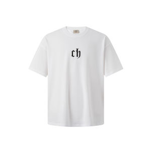 CHINISM | Letter Print Casual American Trendy Loose Short Sleeve T-Shirt