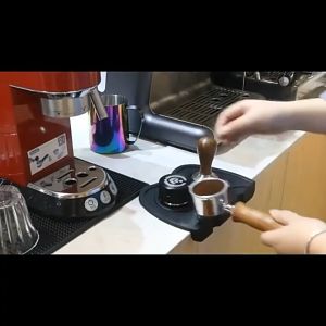 LAHOME 51mm Coffee Distributor Alat Distribution Kopi Leveler Tamper Dengan Base Stainless Steel Dan Handle Anti Slip Macaron Smothing