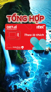 SIM ITEL Vinaphone Tặng 3GB/Ngày Data Tốc Độ Cao Xem Video Không Tốn Data Miễn Phí Tháng Đầu MAY35 MAY69S MAY79 MAY89S | FREESHIP - CHƯA KÍCH HOẠT