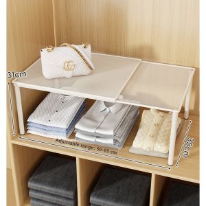 Extendable Layered Partition Shelving Board