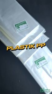 Plastik PP Lebar 23 Tebal 03 23x30 23x35 23x40 23x45 Kantong Plastik Bening Transparan