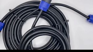 SPEAKON MALE 2-POLE to 6.35mm 1/4 MALE TS MONO: Best for Amplifier to Loudspeaker Connection