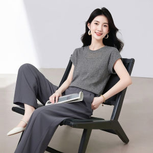 La Chapelle | Elegant Sparkle Casual Fashion Two-piece Set
