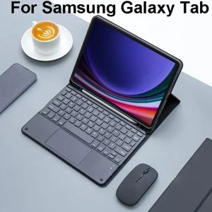 Keyboard Case for Samsung Galaxy Tab A9 Plus Tablet Cover for Tab S8 S9 Ultra S7 S9 FE+ A8 S6 Lite A7 Lite Magic Keyboard Case