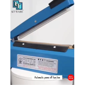 KT WARE 8" 200MM IMPUlSE SEALER Sealing Impulse Machine Film Heat Press PE PP Plastic Poly Bag Sealer