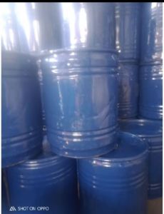 Drum Tong Besi 50 Liter Tempat Bakar Sampah warna Biru muda & Biru tua