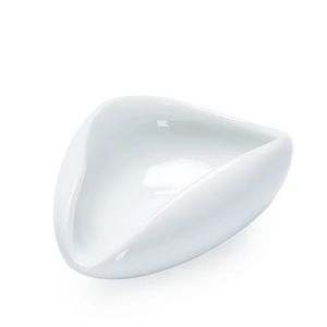 Coffee Bean Measuring Cup Ceramic Weighing Tray Coffee Powder Dosage Tray Suitable for Home Cafe Simple Coffee Tray Accessories