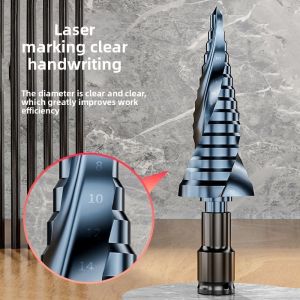 MONLEYTA | High-Hardness Tower Drill Bit Hole Expander for Stainless Steel Metal