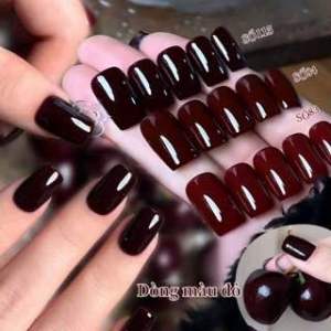 Set 3 chai sơn gel tone màu ĐỎ CHERRY XEIYAJI chai sơn 15ml ( tặng kèm bảng màu)