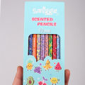 Australian Smiggle Cartoon Color Lead Primary School Student HB Pencil Series Gift Paper Box. 