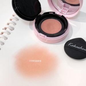 Small Sea Fish Tangerine Puff Sober Air Cushion Blusher Monochrome Red Mashed Potatoes Low Saturation 2024 New Arrival